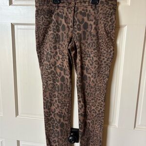 W by Worth Animal Print Pants